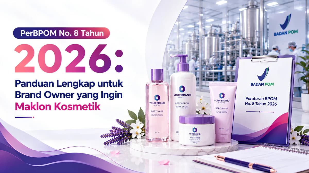 PerBPOM No. 8 Tahun 2026: Panduan Lengkap untuk Brand Owner yang Ingin Maklon Kosmetik